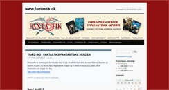 Desktop Screenshot of fantastik.dk