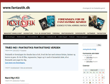Tablet Screenshot of fantastik.dk