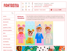 Tablet Screenshot of fantastik.es